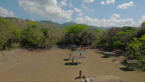 aerial over the lost city of el miradero in guatemala 2