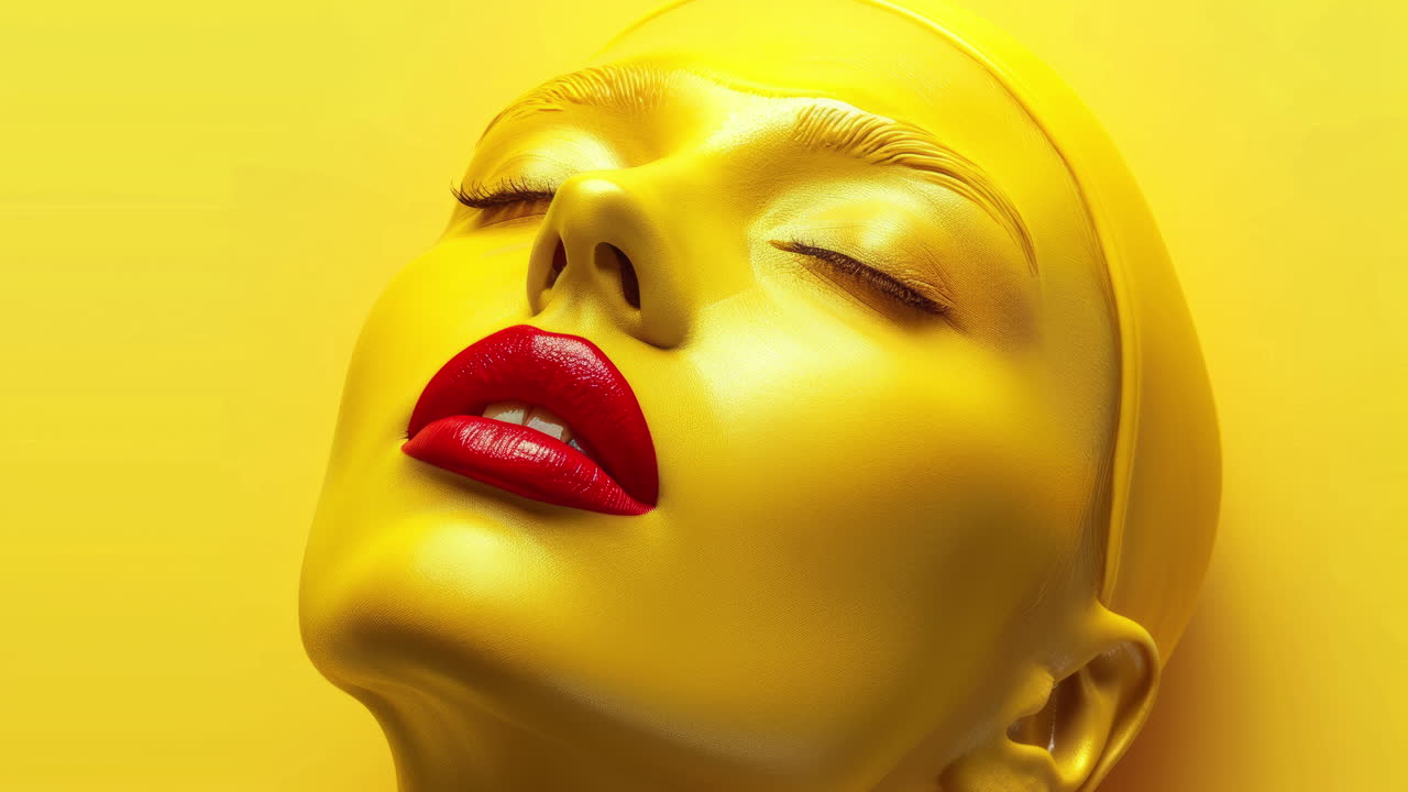 아름다운 인형 여성들의 헤드