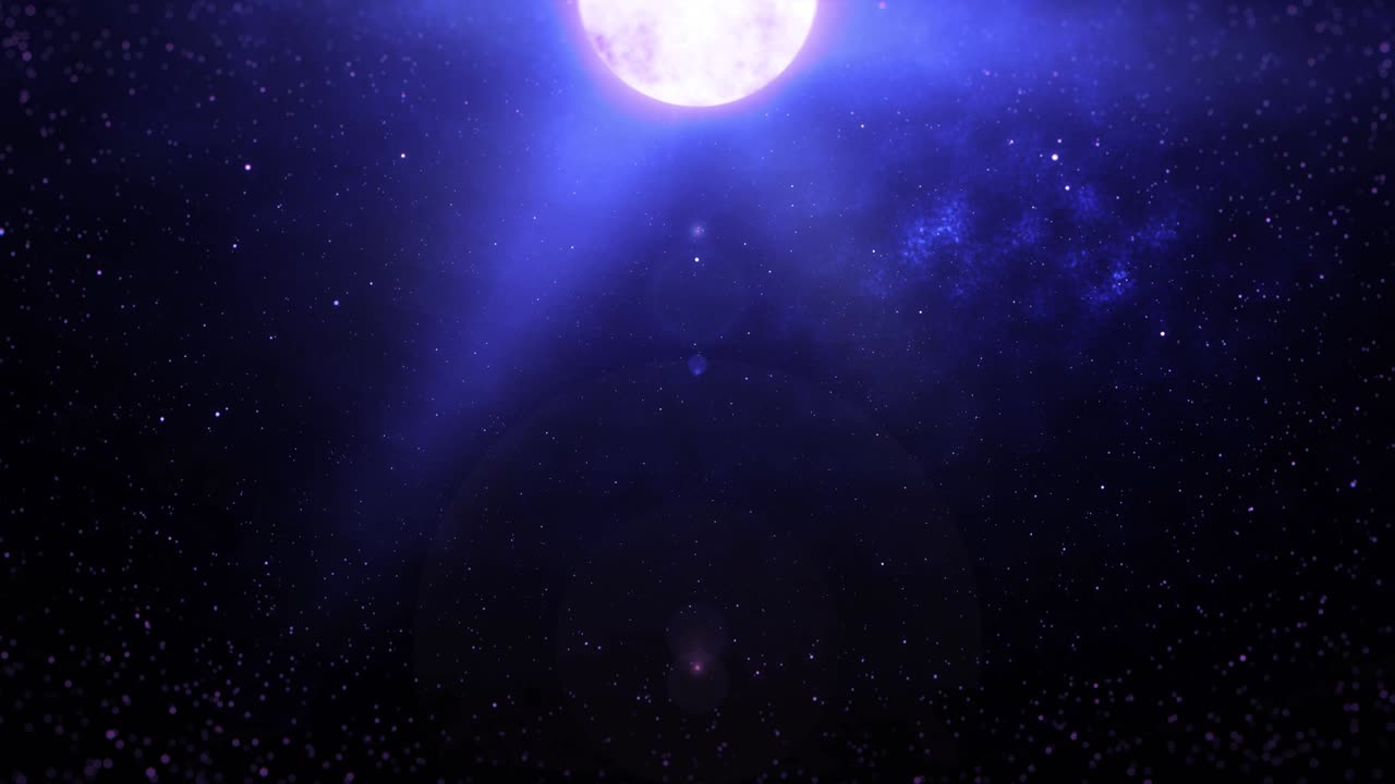 코스모스 우주 효과 배경