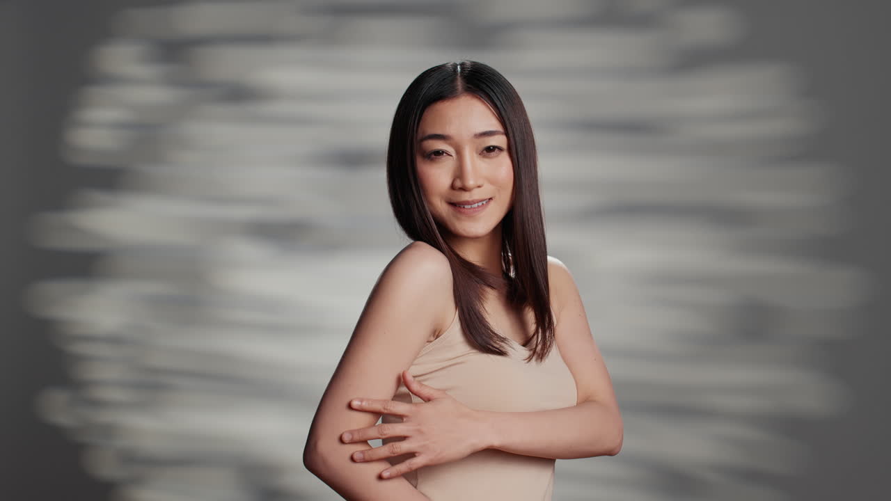 Portraits of a beautiful Asian woman