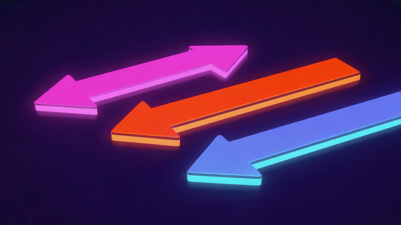 Neon Arrows