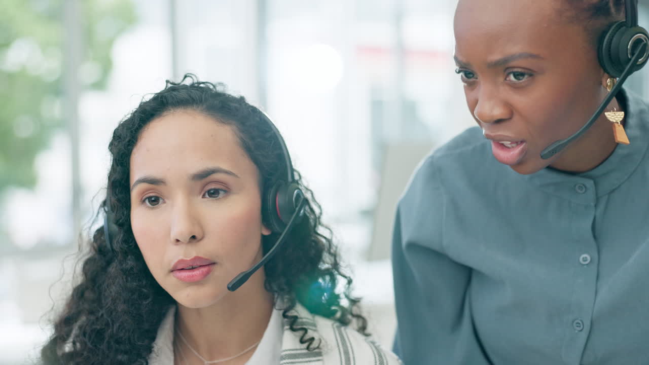 Business women, crm and call center coaching