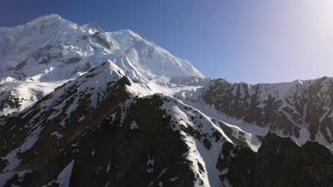 drone footage, rakaposhi pakistan