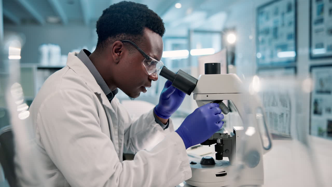 Scientists working in a lab