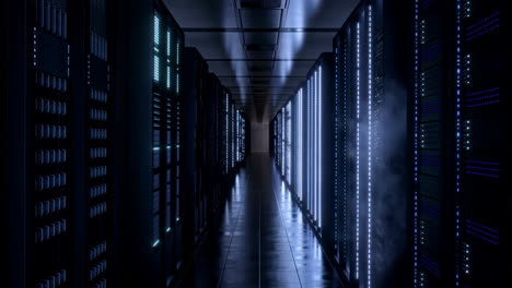 a server room data center