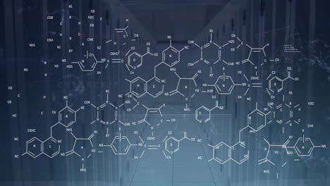 Animation-Der-Wissenschaftlichen-Datenverarbeitung-über-Computerserver