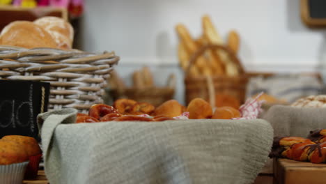 various breads at bakery section