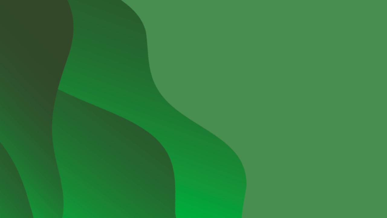 30 Second Seamless Loop Animated Background with Smooth Motion and Gradient Effects Perfect for Video Intros and Presentations green