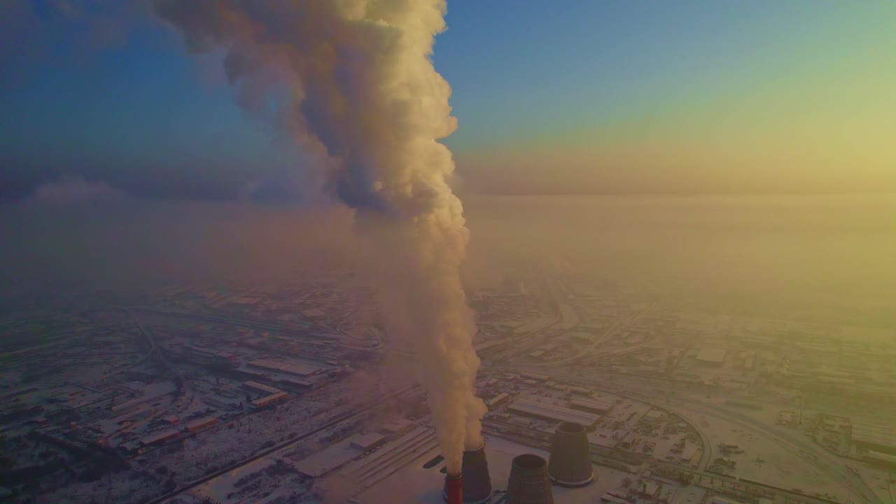 Power Plant Emissions in Winter