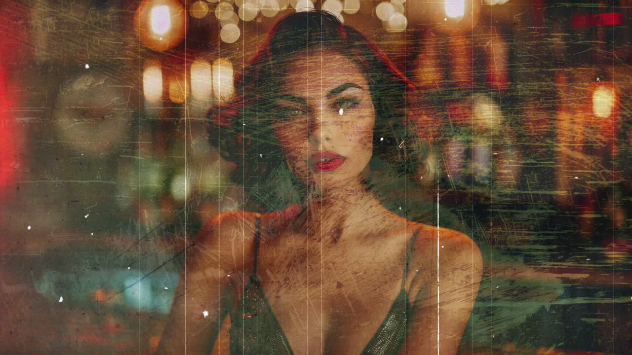 tecnología femenina con auriculares vr en hecho con ai