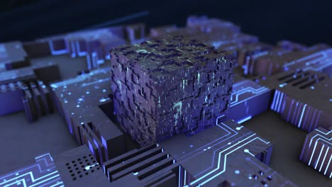 sfondo digitale astratto 4k