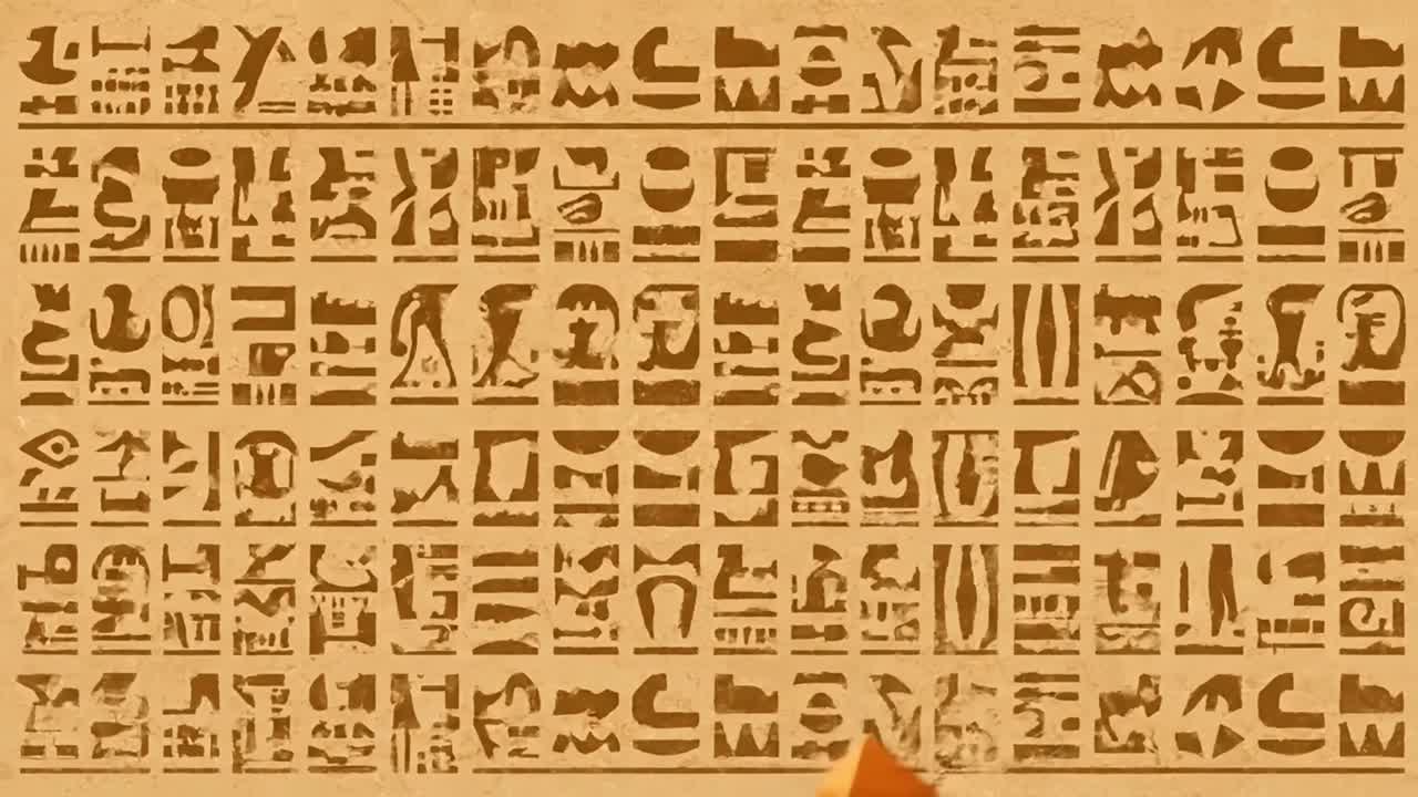 Ancient Egypt mythology illustration with pharaoh Anubis and Eye of Horus