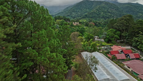 Boquete-Panama-Aerial-V-Mountainscape-View-Drone-Flyover