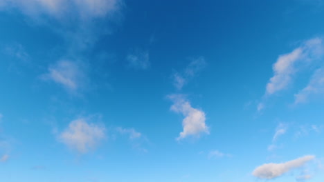 airplanes fly in blue sky. time lapse