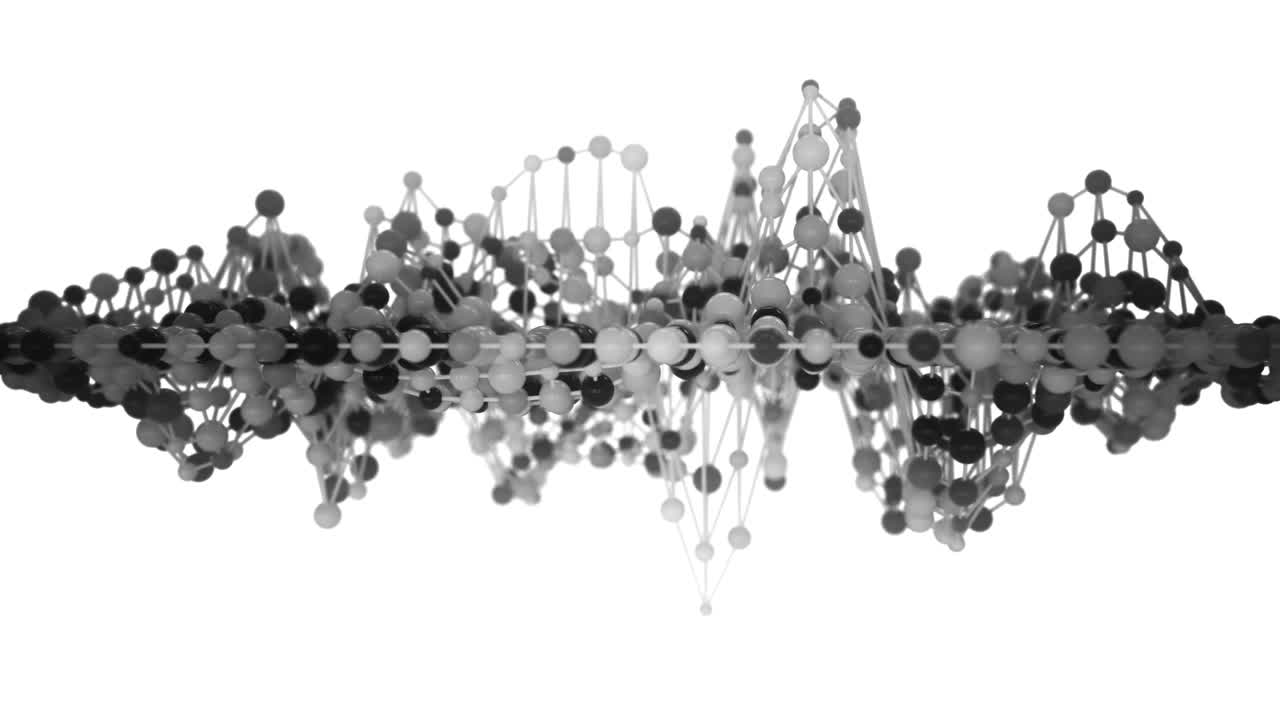 4k 네트워크 분자 mesh