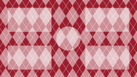 argyle pattern end card ending screen motion graphics