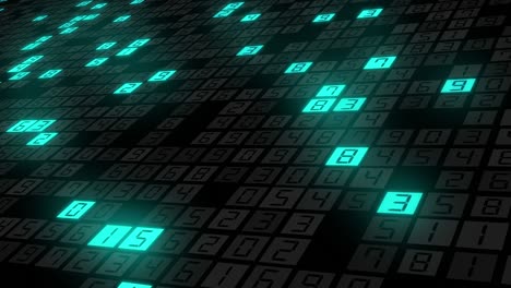 sfondo astratto con codice binario