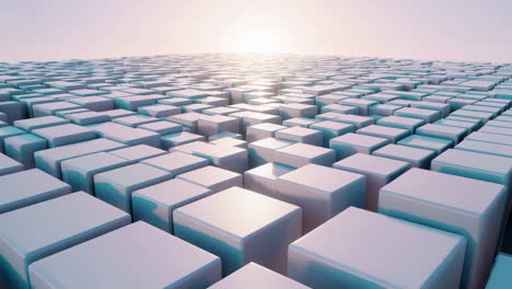 cubos geométricos abstractos