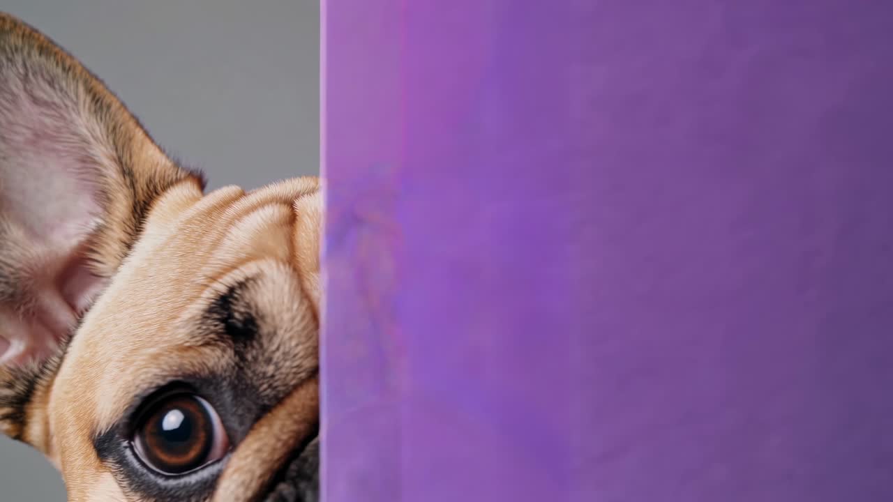 프랑스 불독 초상화