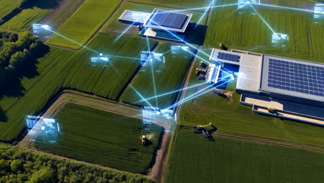 Smart Farming Network with Solar Power and Agricultural Technology