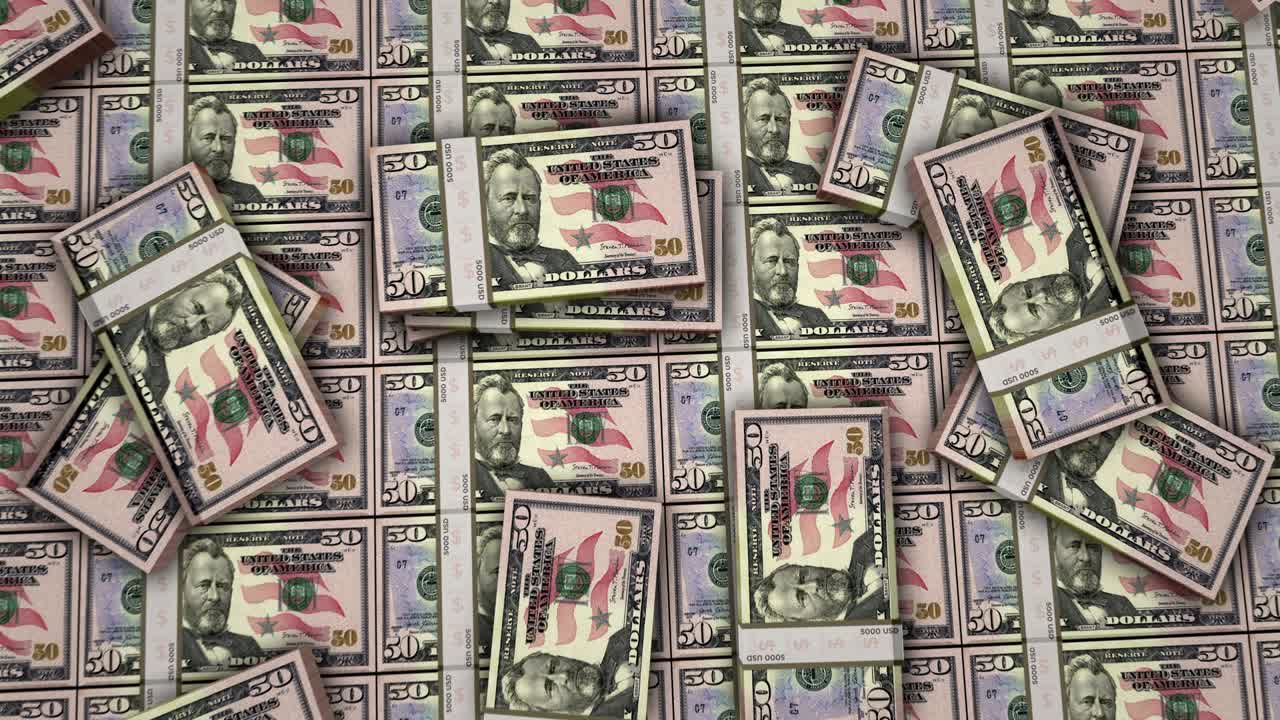 50달러 지폐 애니메이션