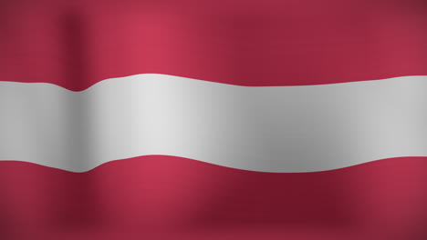 animation of waving flag of austria