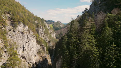 road winding through a rocky valley