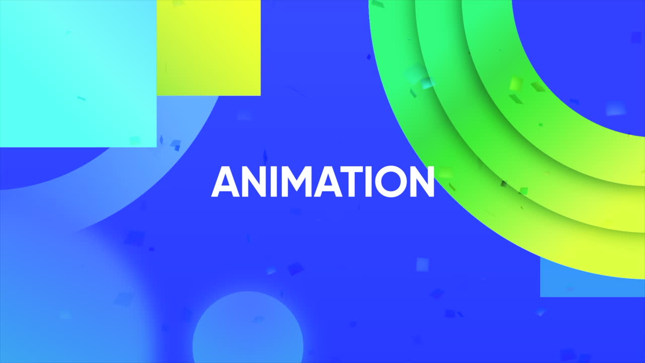 fondo de animación abstracto vibrante