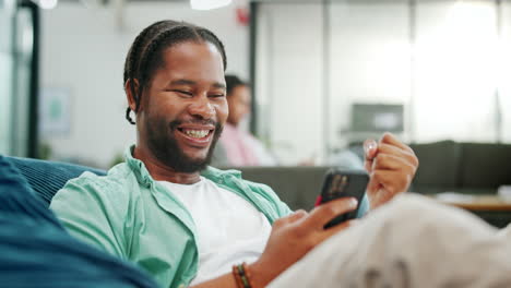 Success,-winner-and-black-man-in-celebration