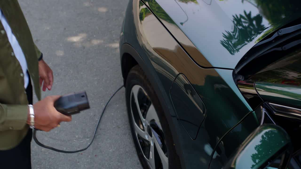 carga de un vehículo eléctrico