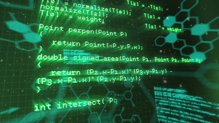 Animation of chemical structures and data processing