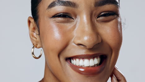 happy woman portrait
