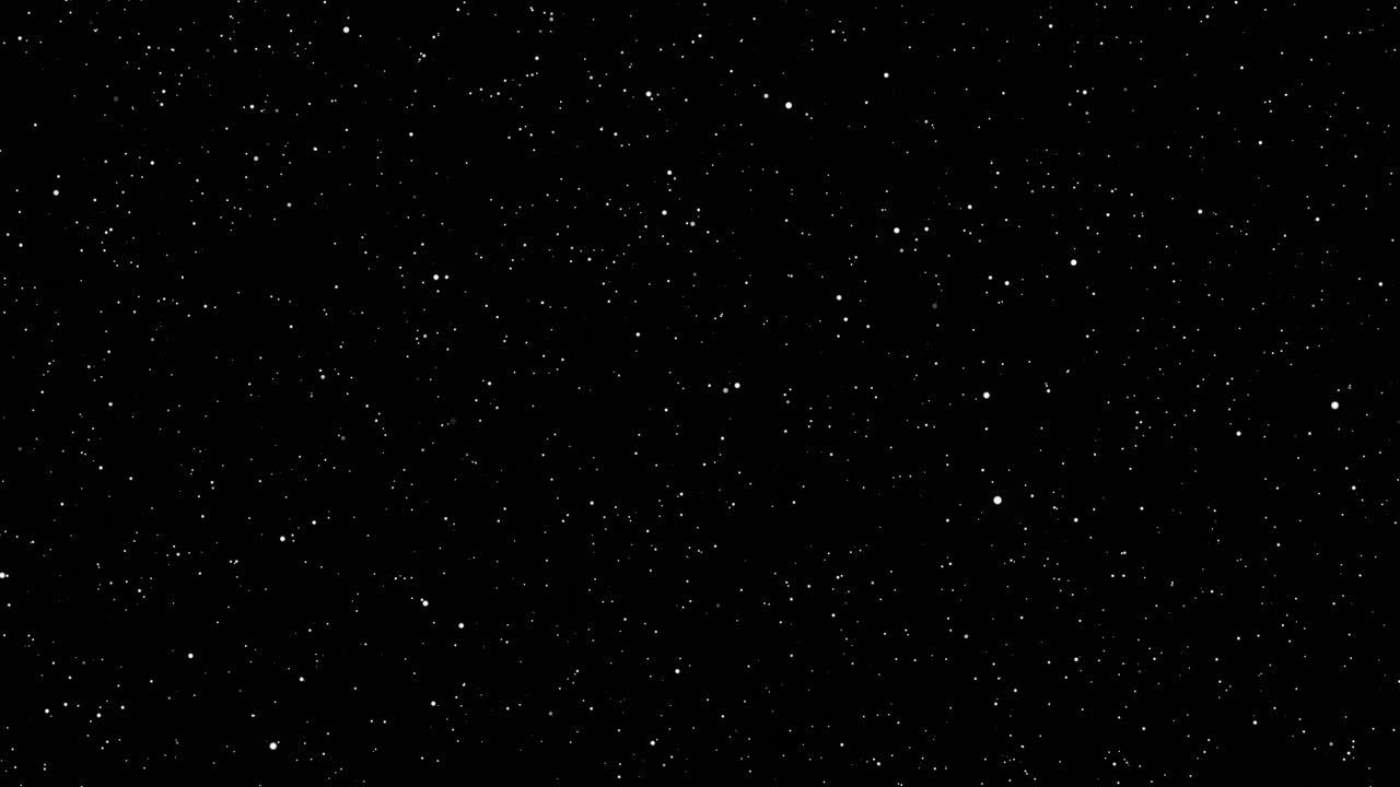 Zoom gjennom stjernene i et stjernebakgrunn med hyperspace-hopp til en fjern galakse i 4K