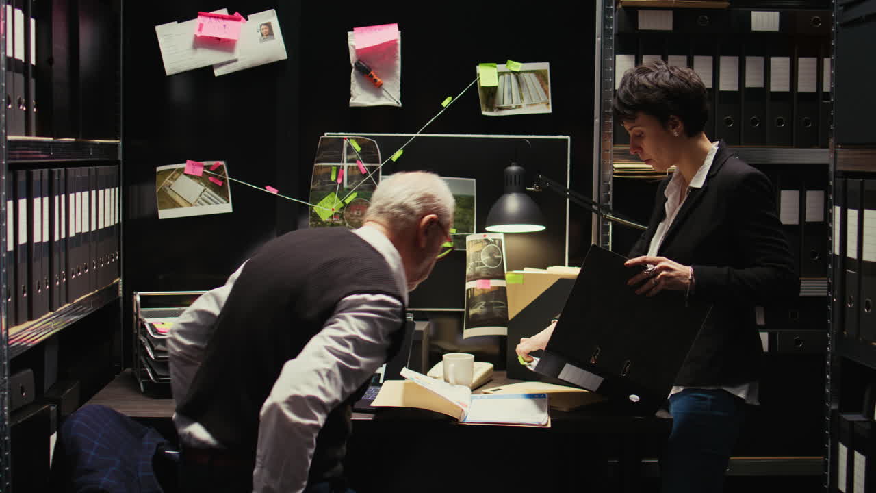 Investigation Office Scene