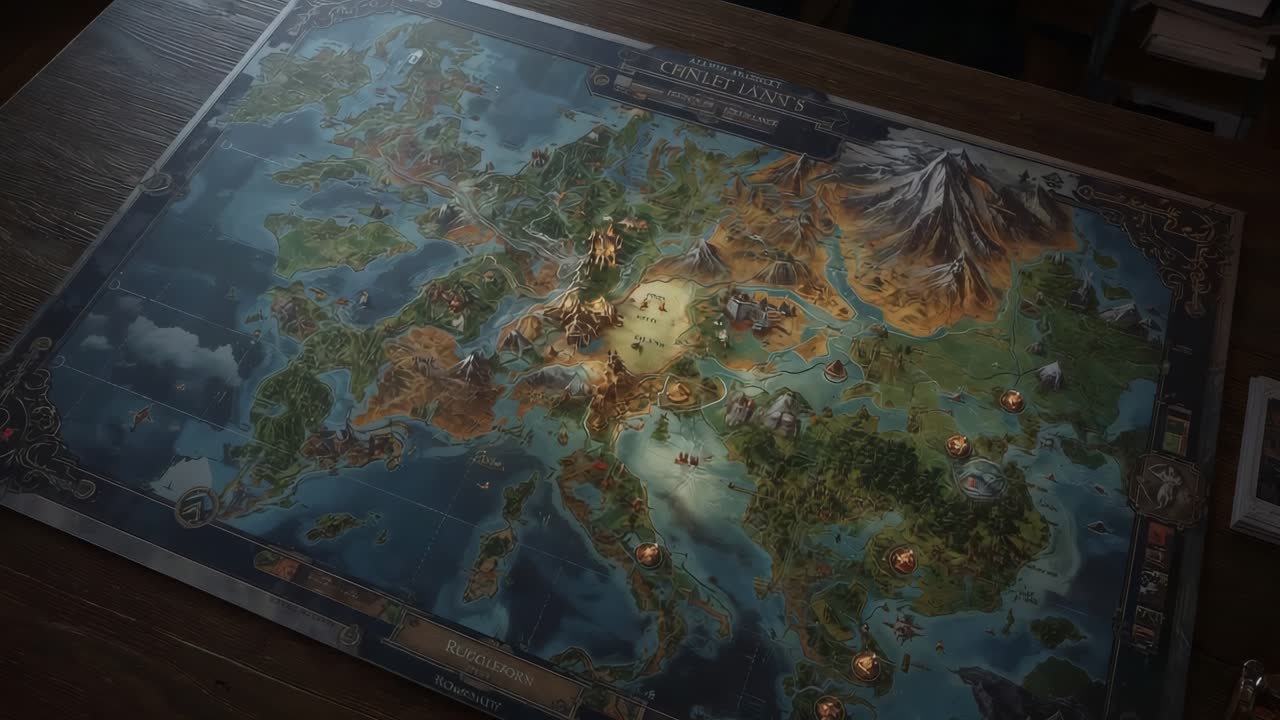 Fantasy World Map