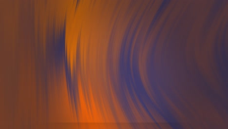 animación de formas naranjas que se mueven sobre un fondo azul