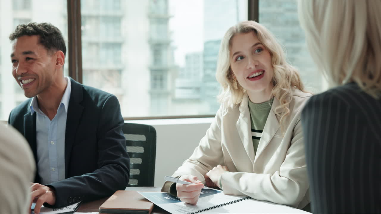 현대적 인 사무실 에서 사업 회의