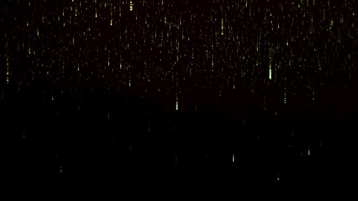 Shiny Rain Particles