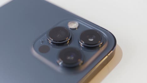 closeup of a smartphone camera