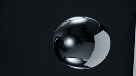 metallic sphere impacting glass