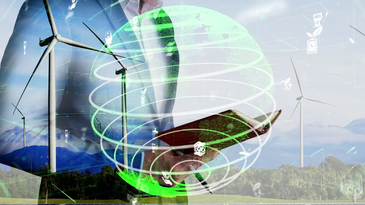 개념적 환경 보존과 지속 가능한 esg 개발