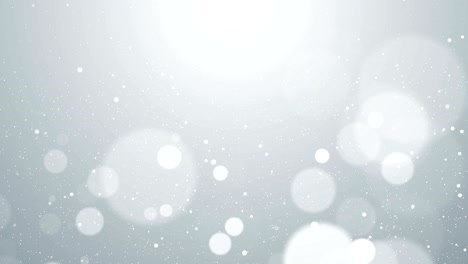 partículas de negocios blanco brillante brillo bokeh polvo bucle de fondo abstracto