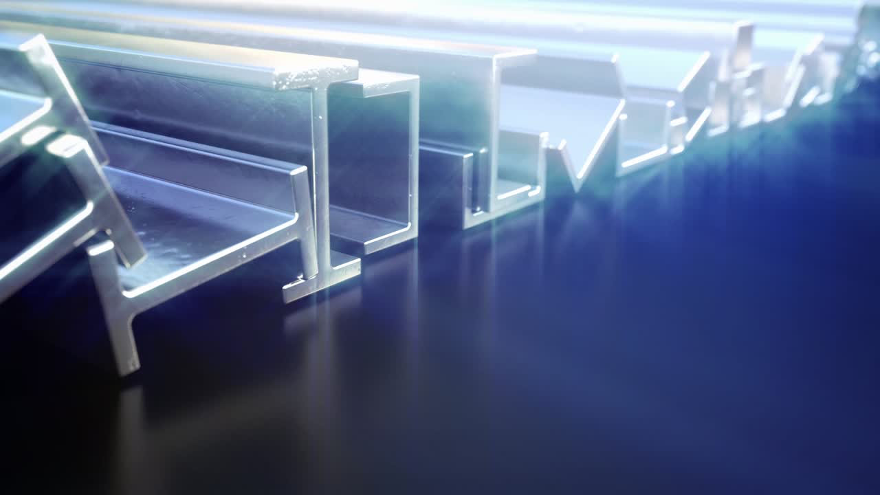 glowing different rolled metal scrolling backdrop, loop