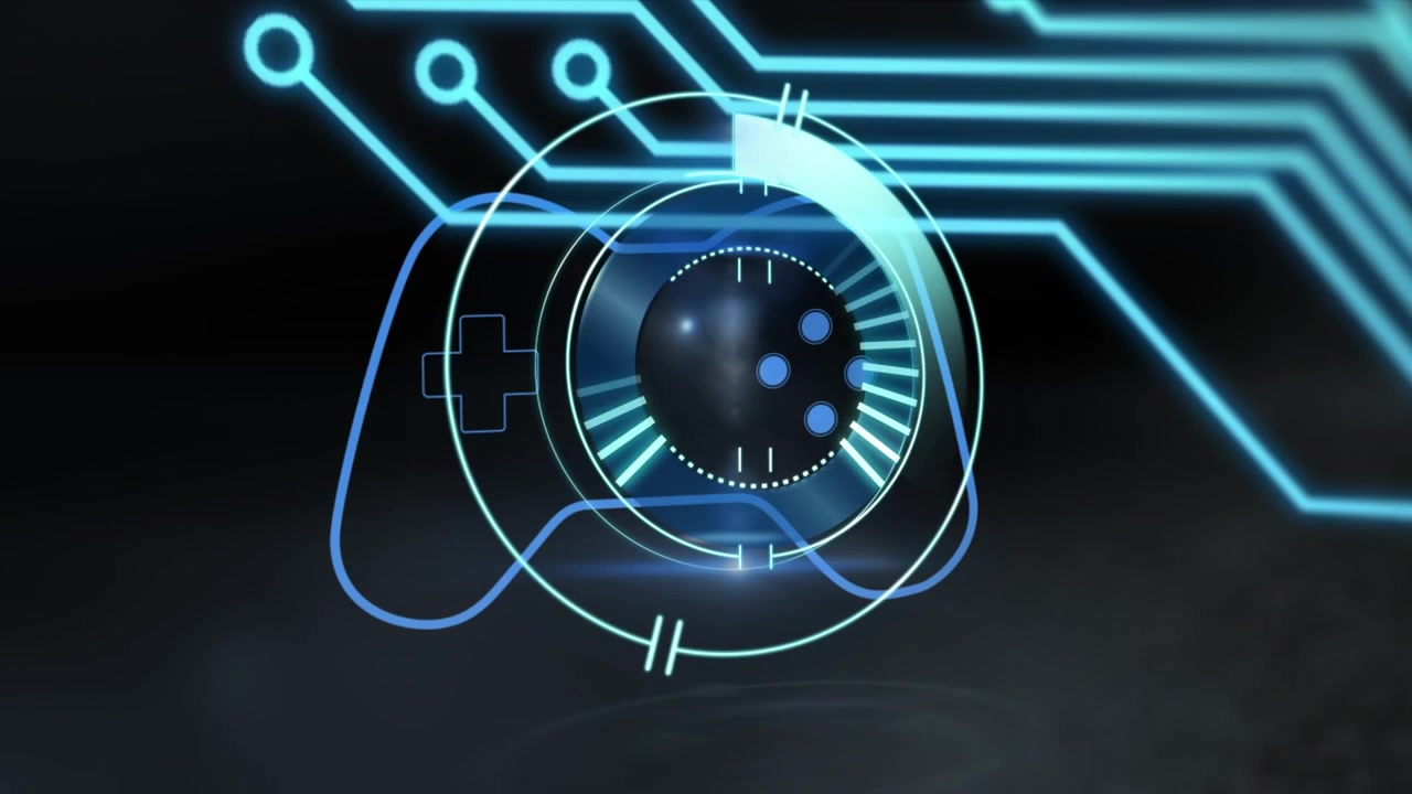 The video game controller, circuit board, and clock all have alpha channels