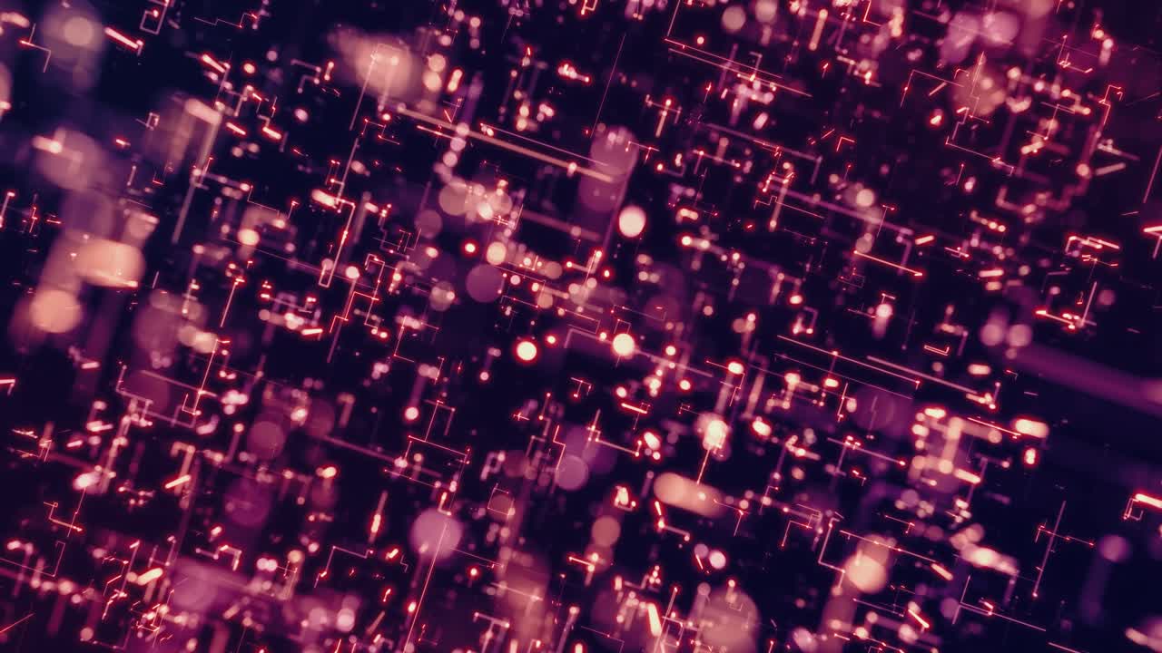 tecnología abstracta concepto de fondo de big data movimiento de dígito