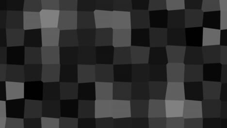 abstract cartoon cube mosaic motion background loop