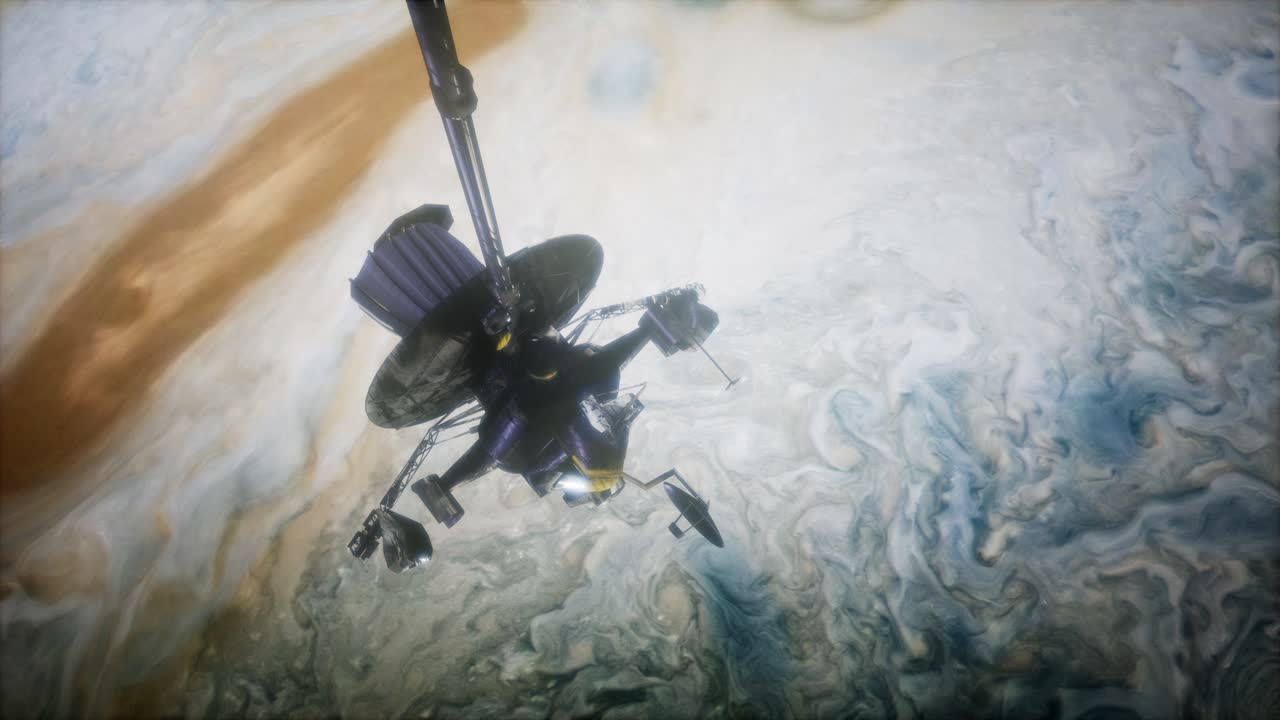 목성 을 공전 하는 갈릴레오 우주선