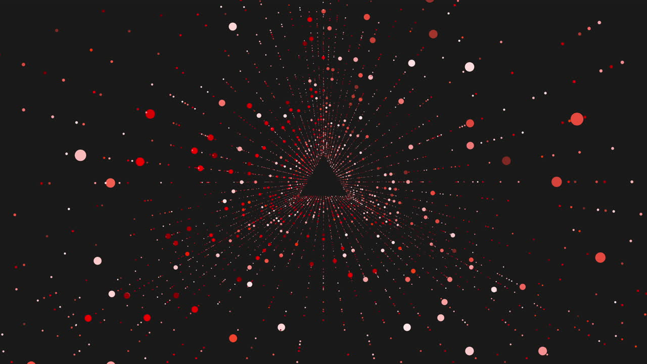 Purple and white spiral on black background abstract artwork with circular pattern