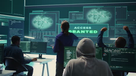 Group of professional hackers gaining access into government database