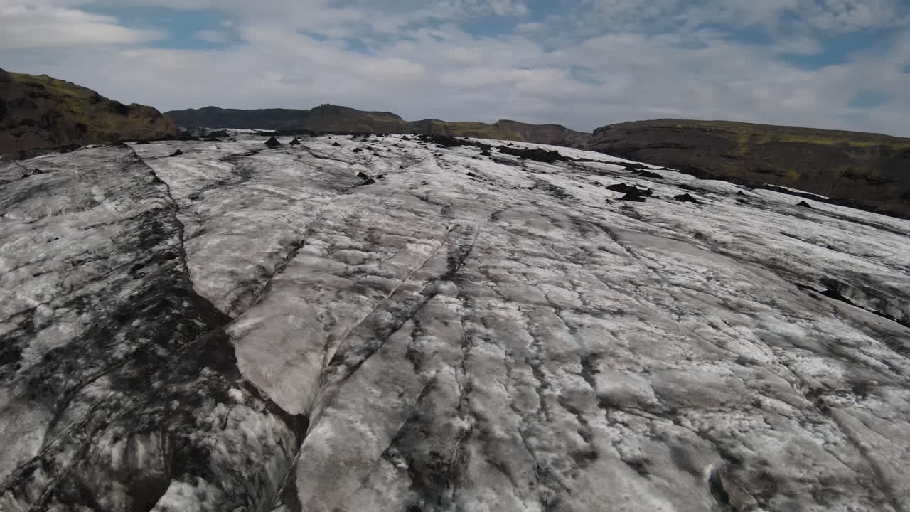 paisaje de glaciares en islandia